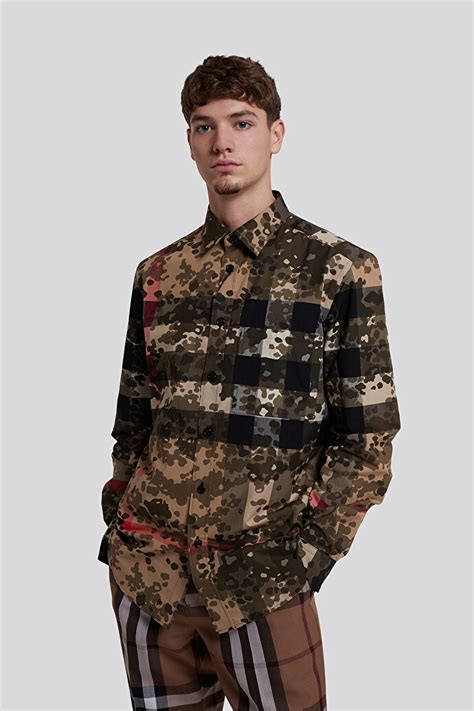 burberry golf shirt men 2012|burberry camouflage shirt.